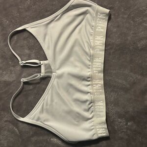 Women's PINK Victoria secret white  Sports Bra